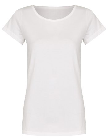 Basic Bio-T-Shirt Rundhals (Ladies) Nr.2 White