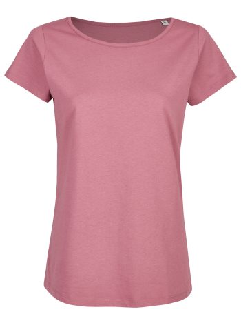 Basic Bio-T-Shirt Rundhals (Ladies) Nr.2 GOTS Flieder