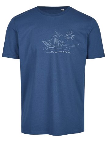 Basic Bio T-Shirt (men) Nr.3 GOTS Sailor Azur