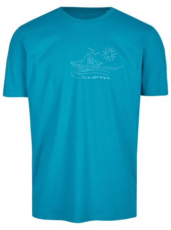 Basic Bio T-Shirt (men) Nr.3 GOTS Sailor Petrol