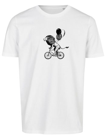 Basic Bio T-Shirt (men) Nr.3 GOTS Lionking Weiss